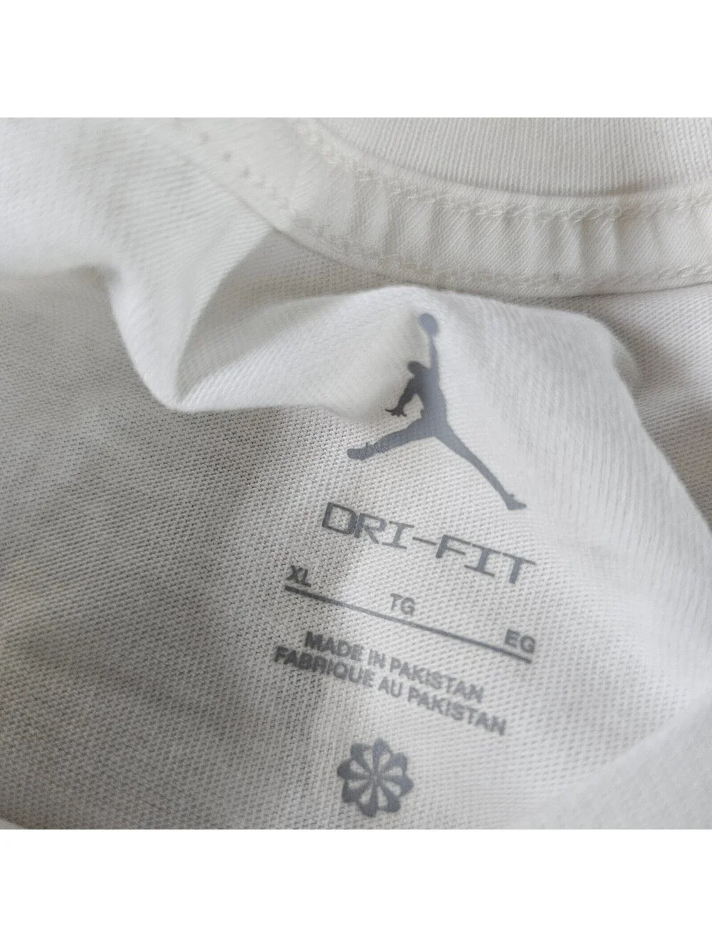 Jordan Dri-Fit Air Jordan Graphic T-Shirt XL White NEW